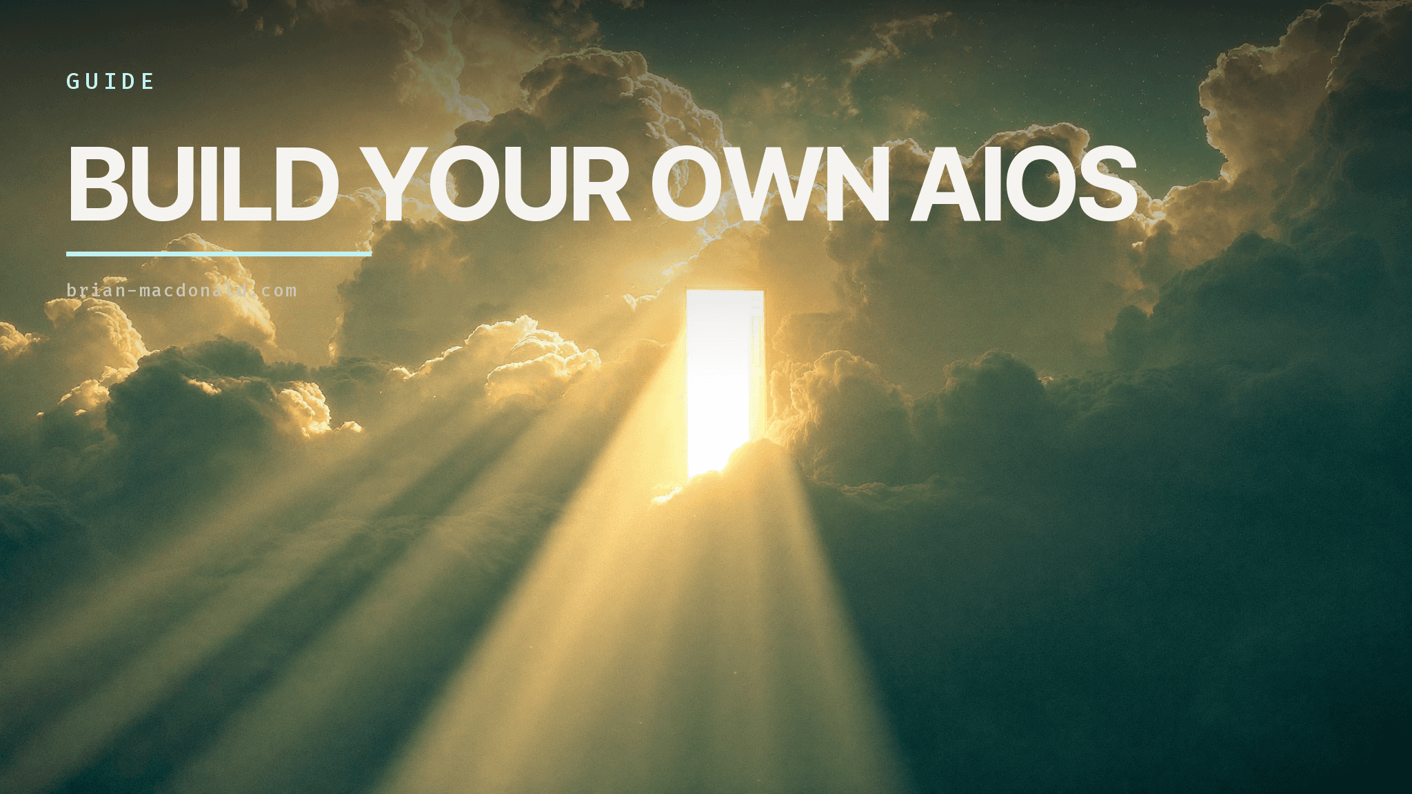 How to Start Building an AIOS — cover