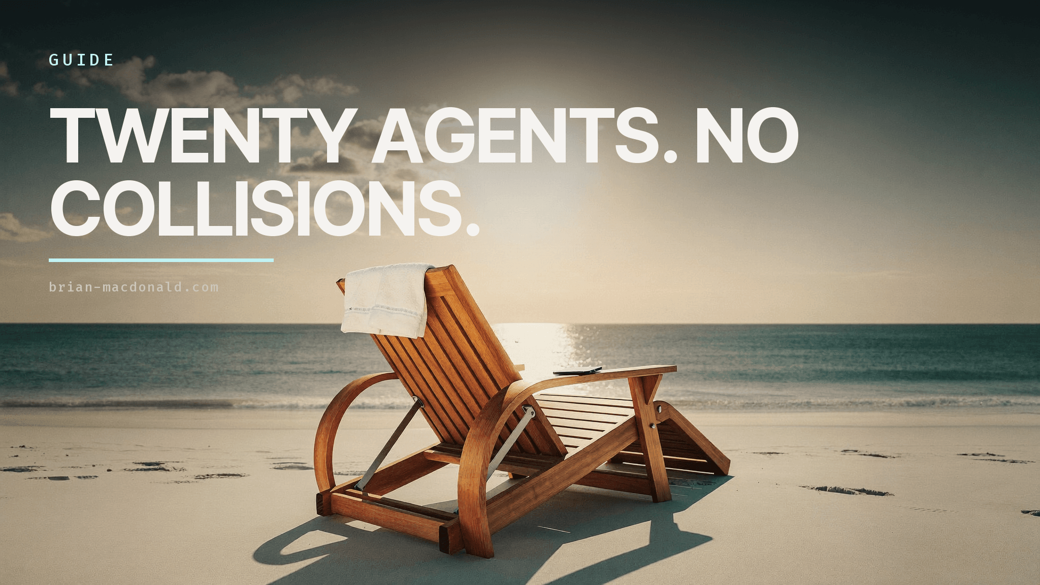 How Twenty Agents Stay Out of Each Other's Way — cover