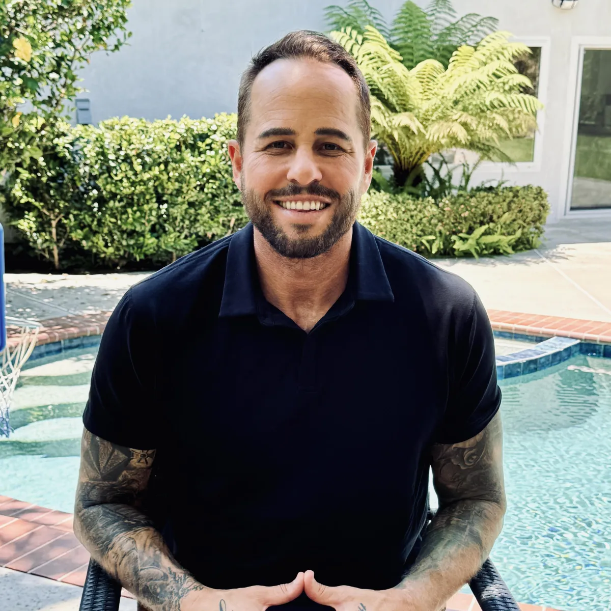 Brian MacDonald at home in Orange County, California